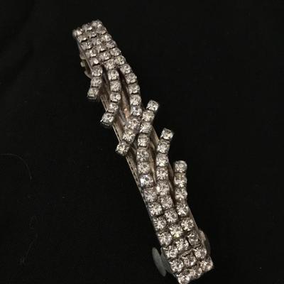 Beautiful, vintage, rhinestone hair clip
