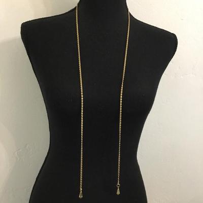 Vintage tassel necklace.