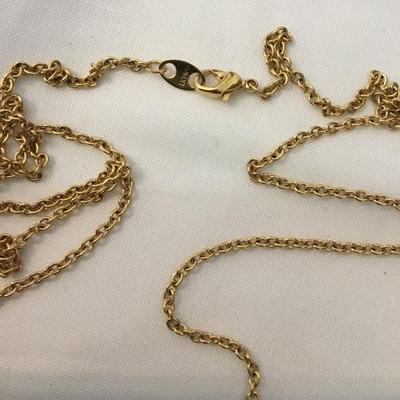 Vintage goldtone, Yvonne, so amber resin, puffy heart pendant necklace