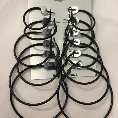 Hoop earrings