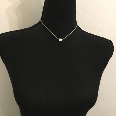 Silver tone crown, Trifari vintage necklace