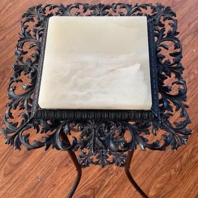 Cast Iron Ornate Plant Stand