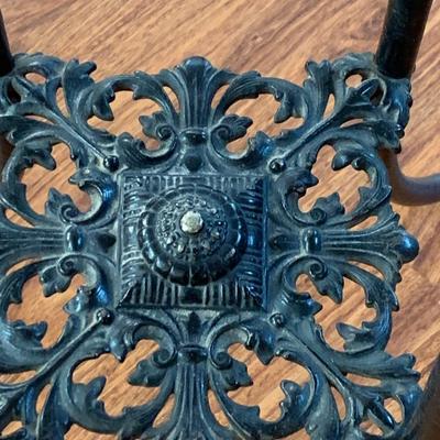Cast Iron Ornate Plant Stand