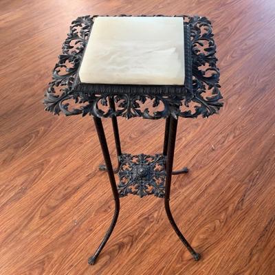 Cast Iron Ornate Plant Stand