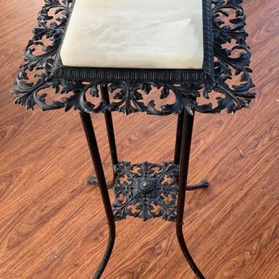 Cast Iron Ornate Plant Stand