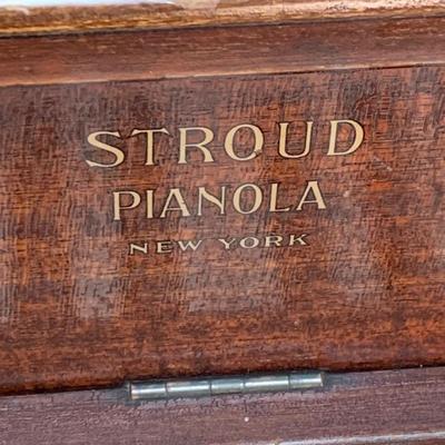 Stroud Pianola Upright Piano & Bench