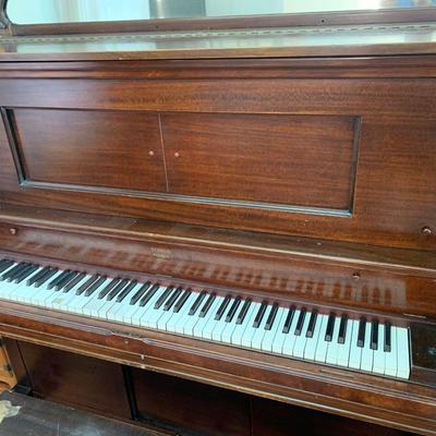 Stroud Pianola Upright Piano & Bench