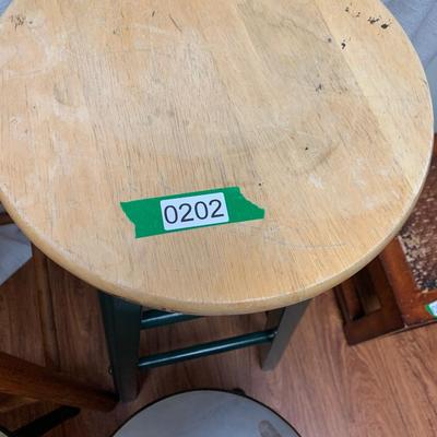 TWO Standard & TWO Small Stools