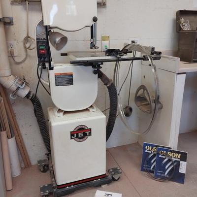 JET BANDSAW WITH EXTRA BLADES