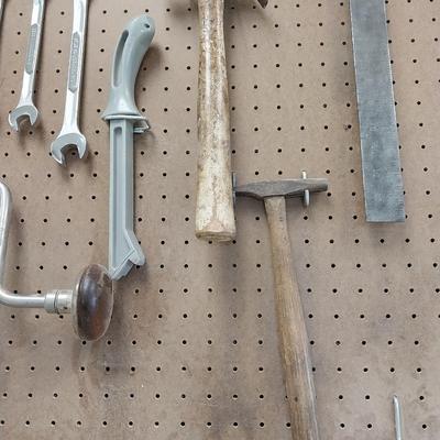 WRENCHES-HANDDRILL-LEVEL AND MORE