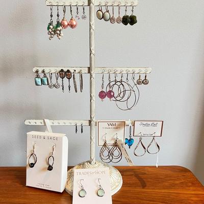 Pierced Earrings Lot - Sterling Posts & Wires