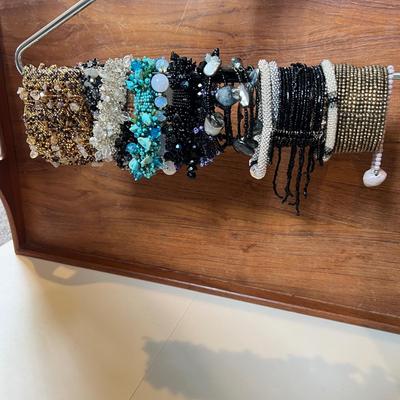 Big Lot Bracelets - Seed Beads, Fresh Water Pearl, Turquoise