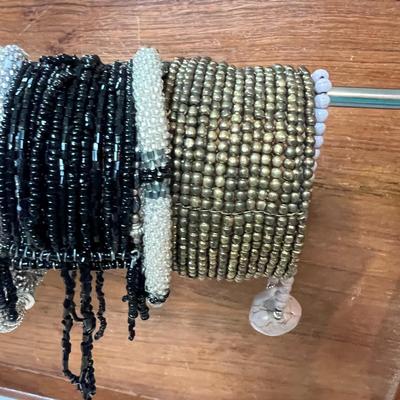 Big Lot Bracelets - Seed Beads, Fresh Water Pearl, Turquoise