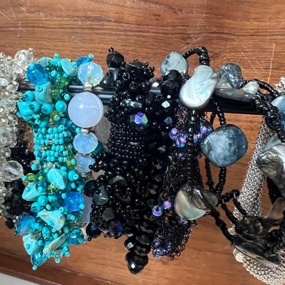 Big Lot Bracelets - Seed Beads, Fresh Water Pearl, Turquoise