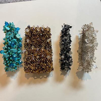 Big Lot Bracelets - Seed Beads, Fresh Water Pearl, Turquoise