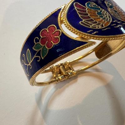 Bracelet Lot - Scarab, Cloisonne, Fresh Water Pearls