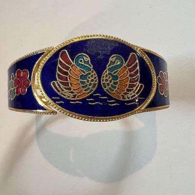 Bracelet Lot - Scarab, Cloisonne, Fresh Water Pearls