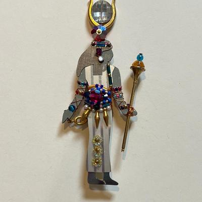 Designer Vintage Brooches Signed Liztech 1990, 1991