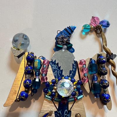 Designer Vintage Brooches Signed Liztech 1990, 1991