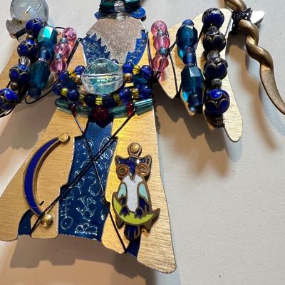 Designer Vintage Brooches Signed Liztech 1990, 1991