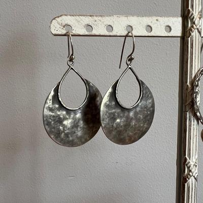 Sterling Silver Pierced Earrings Lot - 82.76 Grams