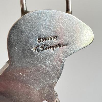 Sterling Silver 4.5" Tommy Singer Pendant - 33 Grams