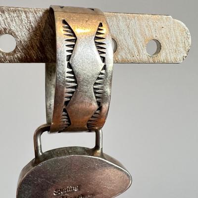 Sterling Silver 4.5" Tommy Singer Pendant - 33 Grams