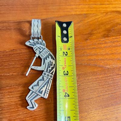 Sterling Silver 4.5" Tommy Singer Pendant - 33 Grams