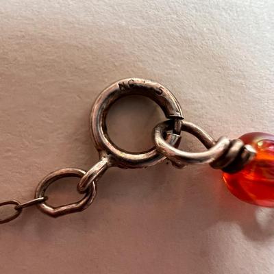 3 Large Sterling Silver Pendant Necklaces - 67 Grams