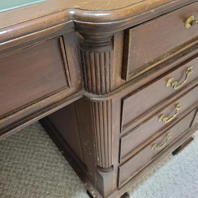 Large Wooden English Desk (BO-EL)