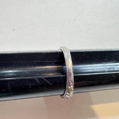 3 Sterling Silver Rings - 12.15 Grams