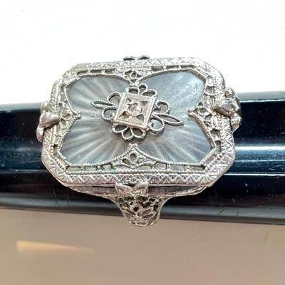 3 Sterling Silver Rings - 12.15 Grams
