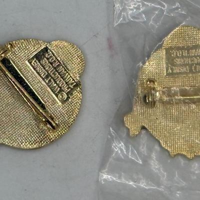 Vintage 1985 30th Anniversary Disneyland Fantasyland Cloisonné Pins Sorcerer Mickey