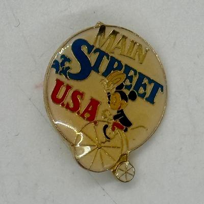 Vintage 1985 30th Anniversary Disneyland Main Street USA Cloisonné Pin