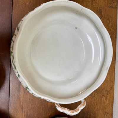 Misc Pottery Limoges, Bird, Butterfly Vase. Pot Planter , etc