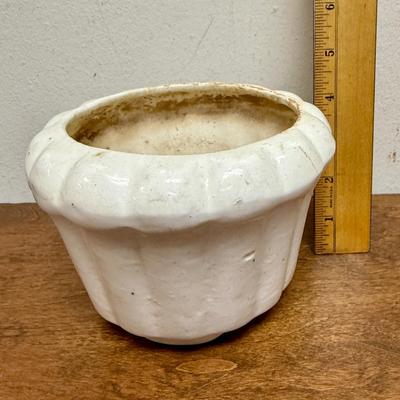 Misc Pottery Limoges, Bird, Butterfly Vase. Pot Planter , etc