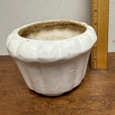 Misc Pottery Limoges, Bird, Butterfly Vase. Pot Planter , etc