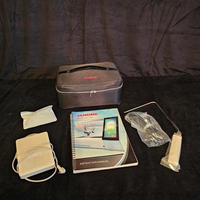 Janome Memory Craft 15000 Sewing Machine & Accessories (BGB-JS)