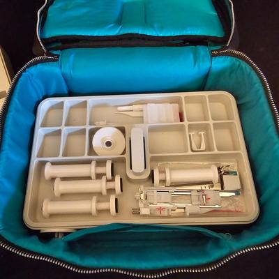 Janome Memory Craft 15000 Sewing Machine & Accessories (BGB-JS)
