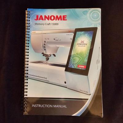 Janome Memory Craft 15000 Sewing Machine & Accessories (BGB-JS)