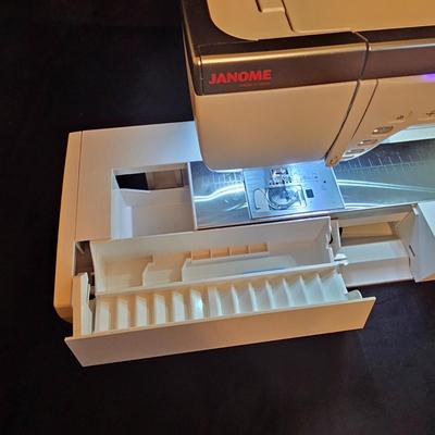 Janome Memory Craft 15000 Sewing Machine & Accessories (BGB-JS)