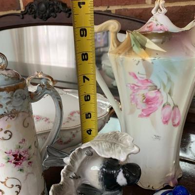 Turn of the Century Porcelain Service Pieces Lot