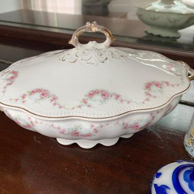 Turn of the Century Porcelain Service Pieces Lot