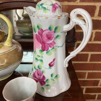 Turn of the Century Porcelain Service Pieces Lot