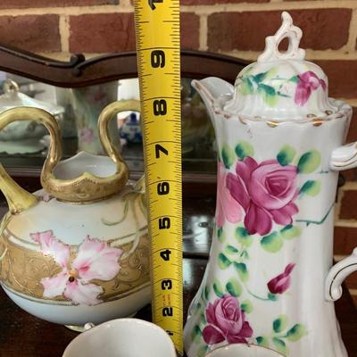 Turn of the Century Porcelain Service Pieces Lot