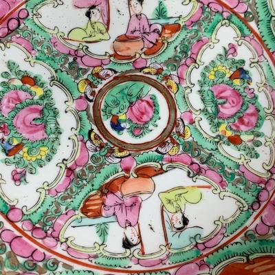 Large Very Heavy Japanese Porcelain Serving Bowl