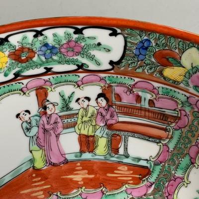 Large Very Heavy Japanese Porcelain Serving Bowl