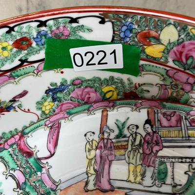 Large Very Heavy Japanese Porcelain Serving Bowl