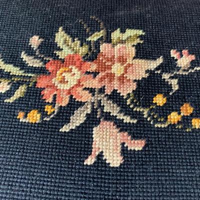 Needlepoint Foot Stool