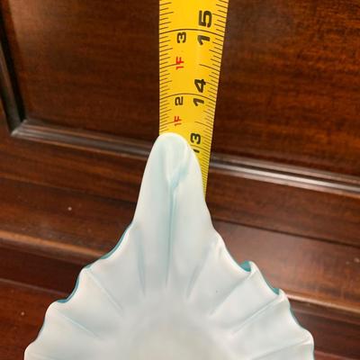 Tall Art Glass Bud Vase
